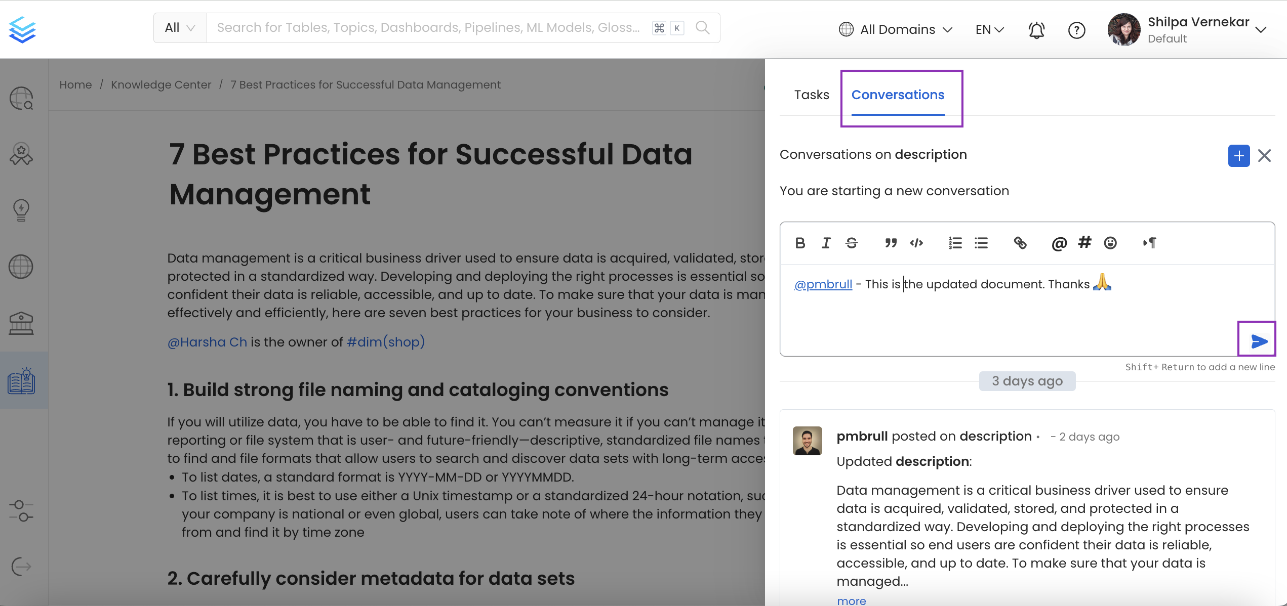 Comment on an Article