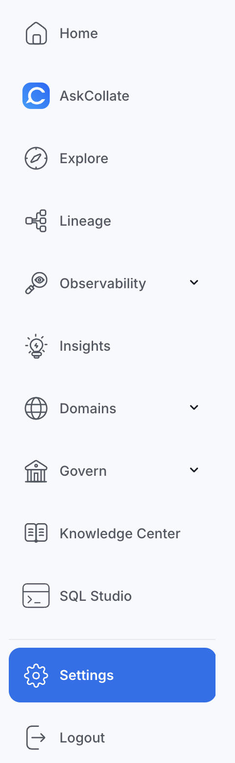SQL Studio in Navigation