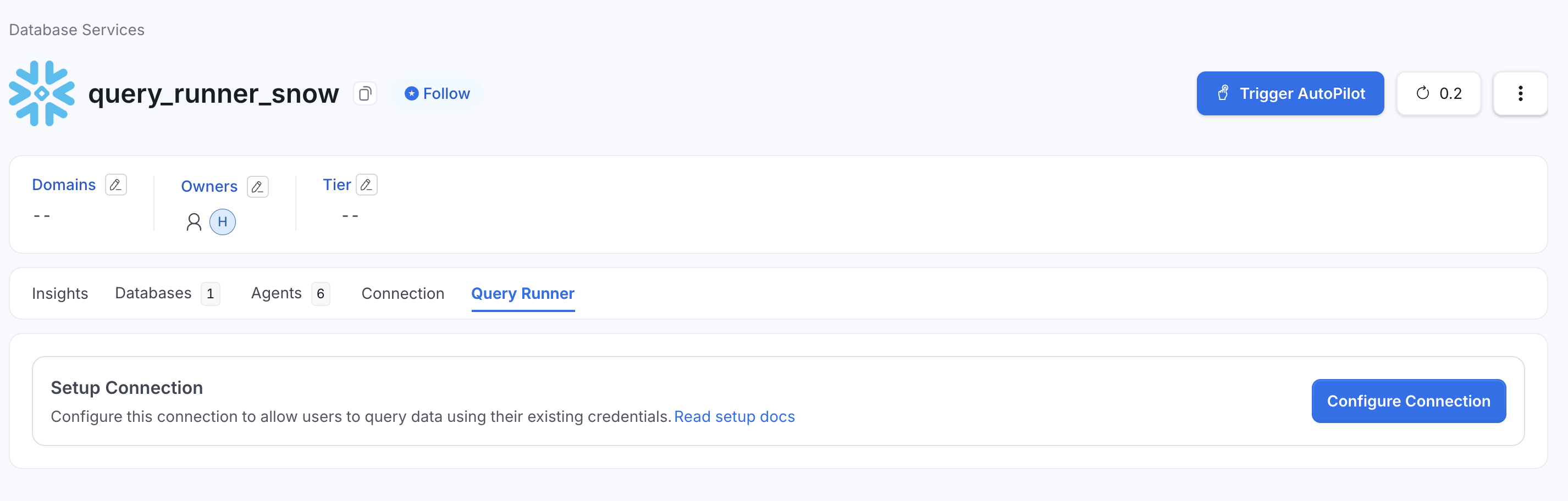 Database Services List