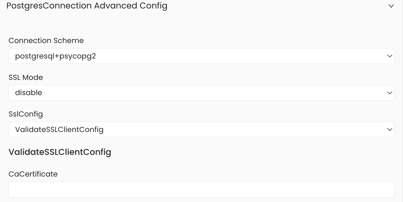 Postgres SSL Configuration