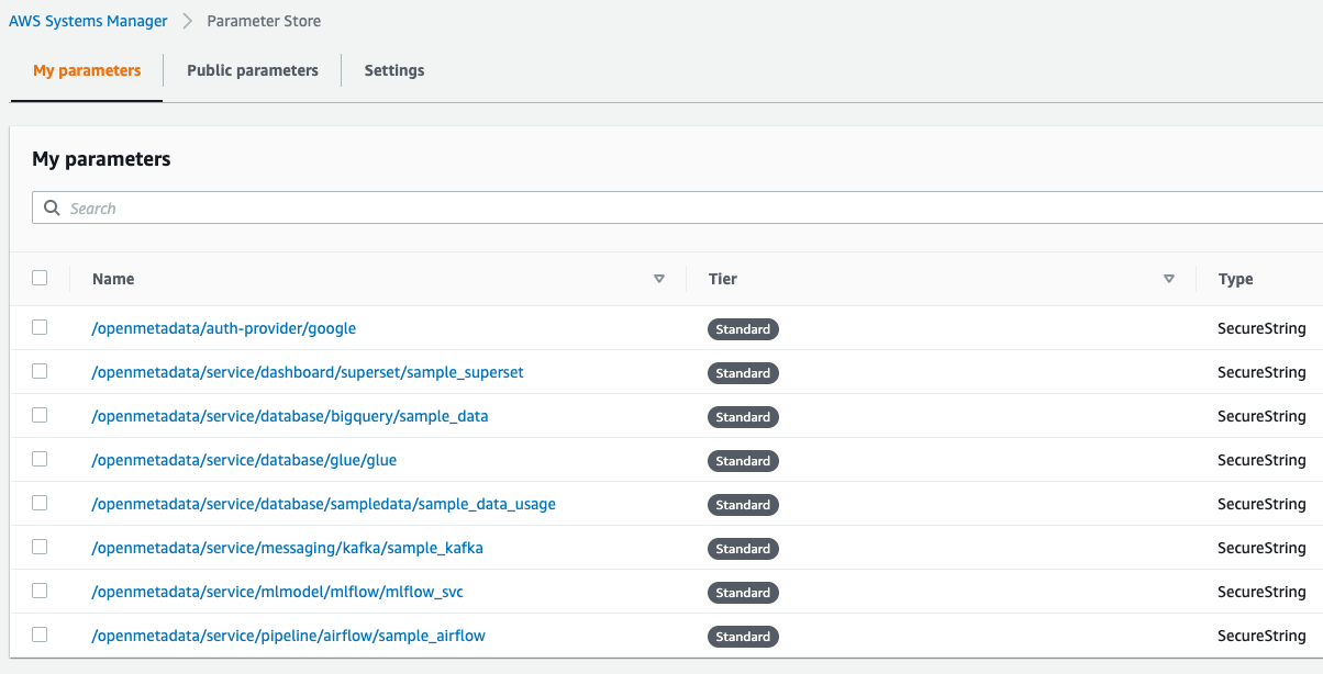 ssm-parameter-store-console