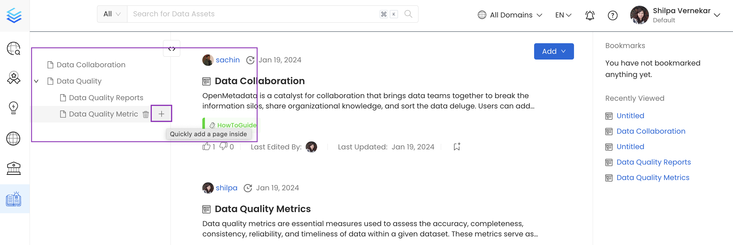Nested Articles