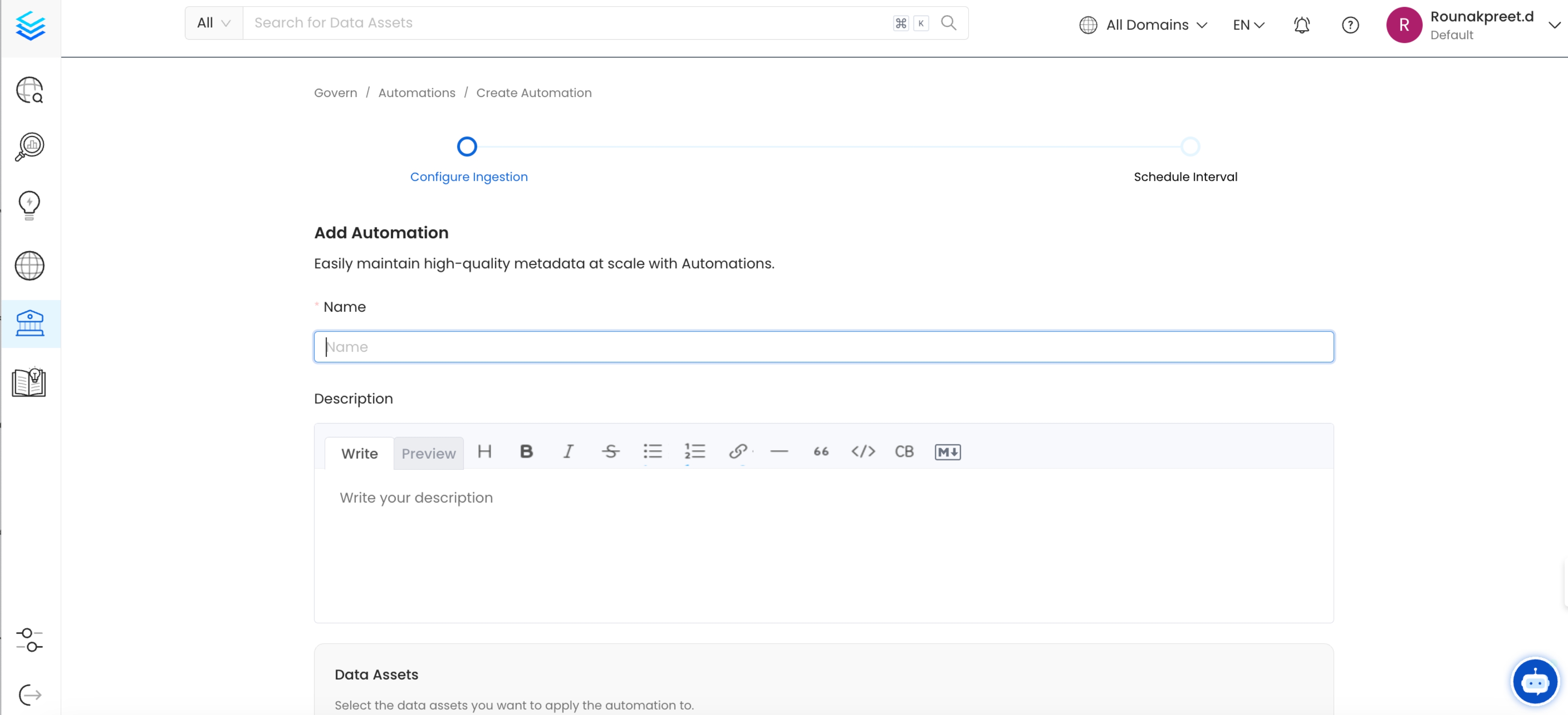 Automation details