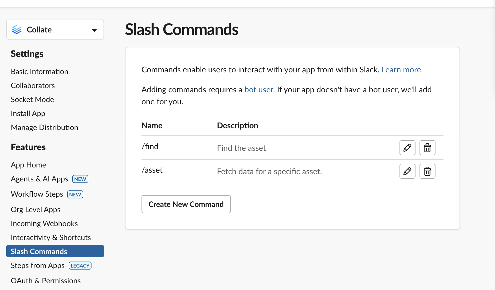 Slash Commands