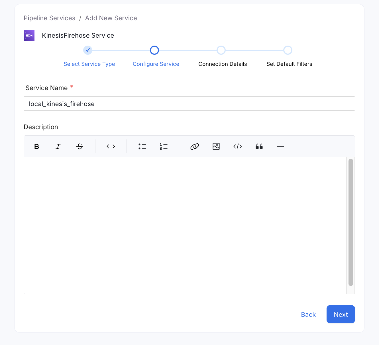 Add New Service